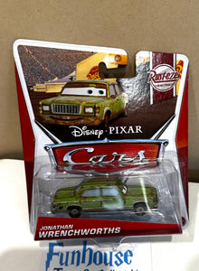 Disney Pixar Cars Diecast ~ Rusty Rust-Eze (2012) MATTEL Jonathan WRENCHWORTHS *