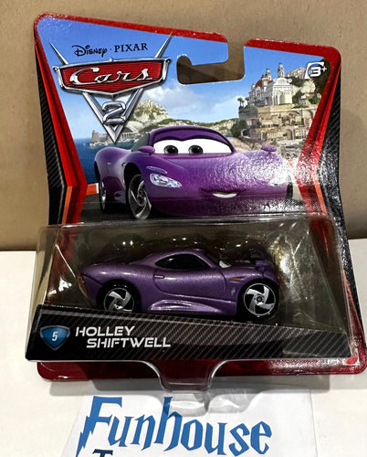 Disney Cars 2 ~ HOLLEY SHIFTWELL No 5 Holly ~ Mattel Diecast RARE *