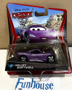 Disney Cars 2 ~ HOLLEY SHIFTWELL No 5 Holly ~ Mattel Diecast RARE *