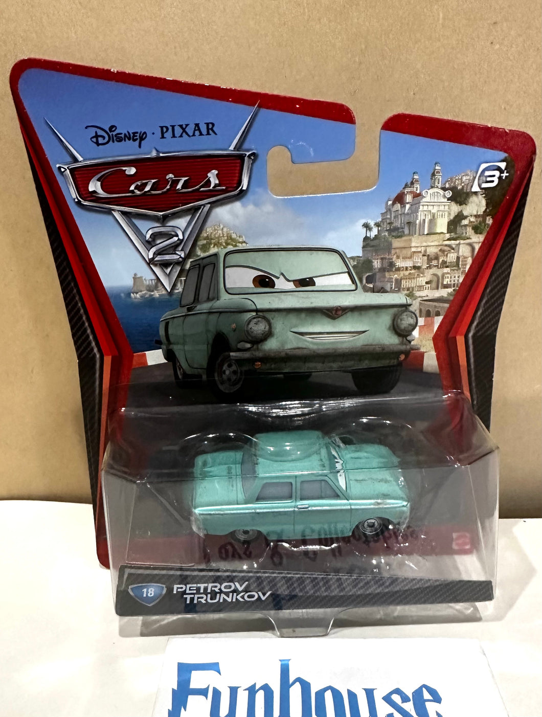 DISNEY PIXARS CARS 2 ~ PETROV TRUNKOV ~ V2818 ~ 2010 MATTEL*