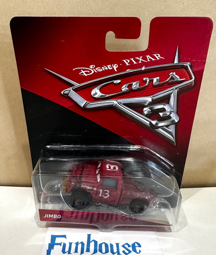 Disney Pixar Cars 3 Diecast ~ Jimbo ~ No 13 WANTED NEW 2017 *