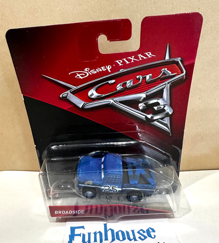 Disney Pixar Cars 3 Diecast ~ Broadside No 25 Mattel 2017 *