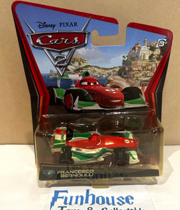 Disney Pixar Cars Francesco Bernoulli Silver Racers Series Mattel 2010 *