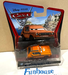 Disney Pixar Cars 2 ~ No 13 Grem 2010 Mattel Mint Rare *