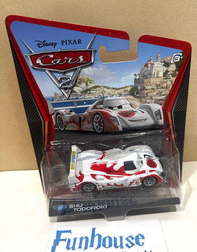Disney Pixar Cars 2 ~ Shu Todoroki 22 Mattel 2011 *