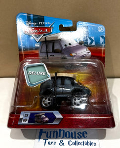 Disney Pixar Cars Deluxe Leroy Traffik w/Snow Tires No:23 Mattel 2009 *