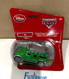 Disney Pixar Cars Disney Store Exclusive TJ HUMMER 1:43 Bubble package 2006 RARE *
