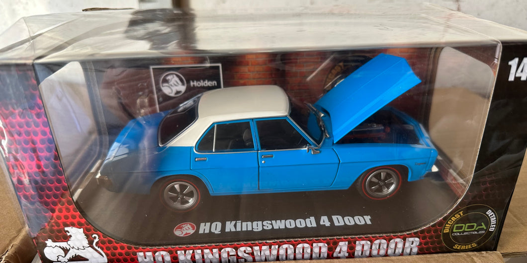 Holden Super Blue HQ Kingswood Diecast Model 1:24 DDA*