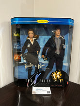 THE X FILES GIFT SET BARBIE & KEN DOLLS AGENTS SCULLY & MULDER COLLECTOR EDITION 1998