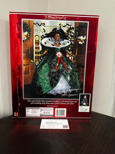 MATTEL ~ 1995 Happy Holidays Special Edition Christmas Barbie AFRICAN VINTAGE