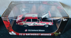 LJ Torana Brock Bathurst Winner 28C 1972 1:24 SCALE