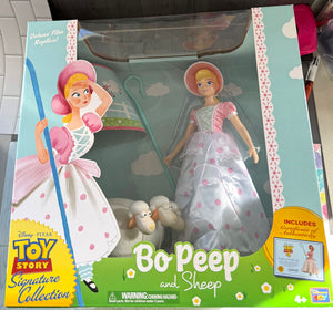 DISNEY PIXAR TOY STORY SIGNATURE COLLECTION BO PEEP & SHEEP BRAND NEW! SEALED 2019