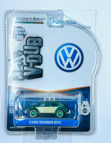 GreenLight Classic Volkswagen Beetle Green Machine Club V-Dub LE 3000pcs #51009