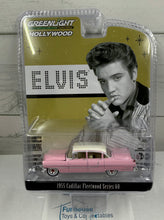 GREENLIGHT - 1955 Cadillac Fleetwood Series 60 Elvis - Pink - Hollywood 1:64