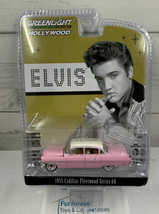 GREENLIGHT - 1955 Cadillac Fleetwood Series 60 Elvis - Pink - Hollywood 1:64