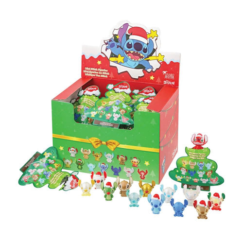 DISNEY CHRISTMAS STITCH MINI FIGURINE BLIND BAGS