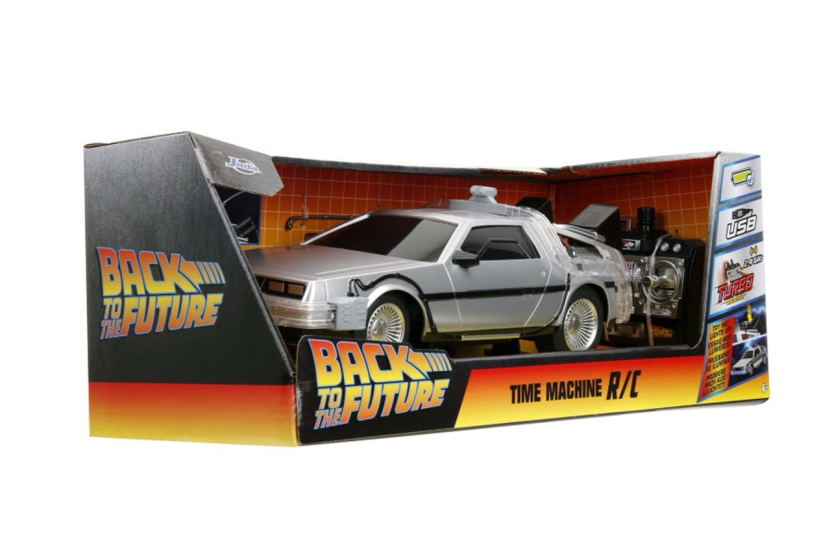 Back to the Future - Time Machine Remote Control 1:16 Scale Vehicle (w ...