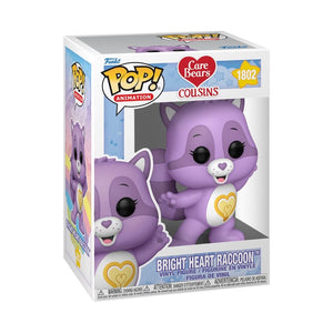 Care Bear Cousins - Bright Heart Raccoon Pop Vinyl! 1802