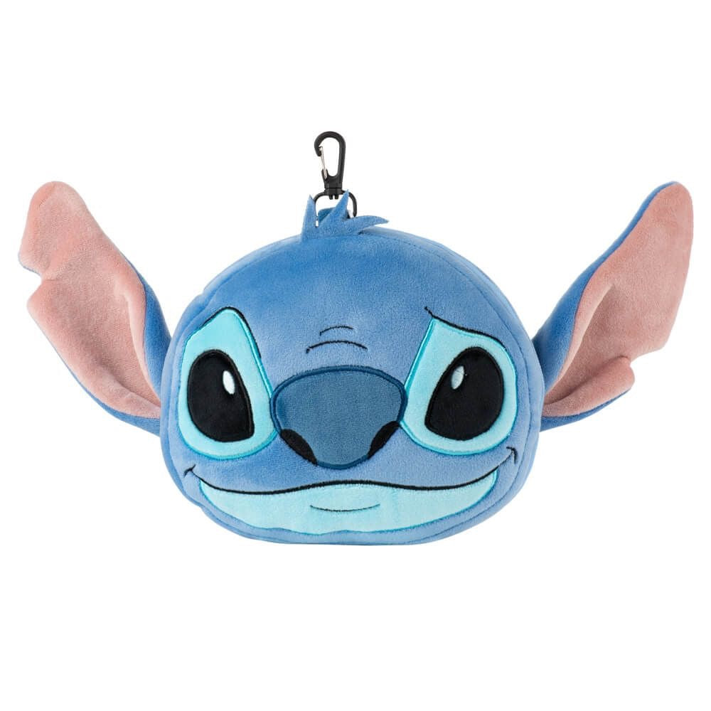 RELAXEAZZZ DISNEY STITCH TRAVEL PILLOW & EYE MASK SET