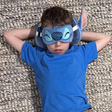 RELAXEAZZZ DISNEY STITCH TRAVEL PILLOW & EYE MASK SET