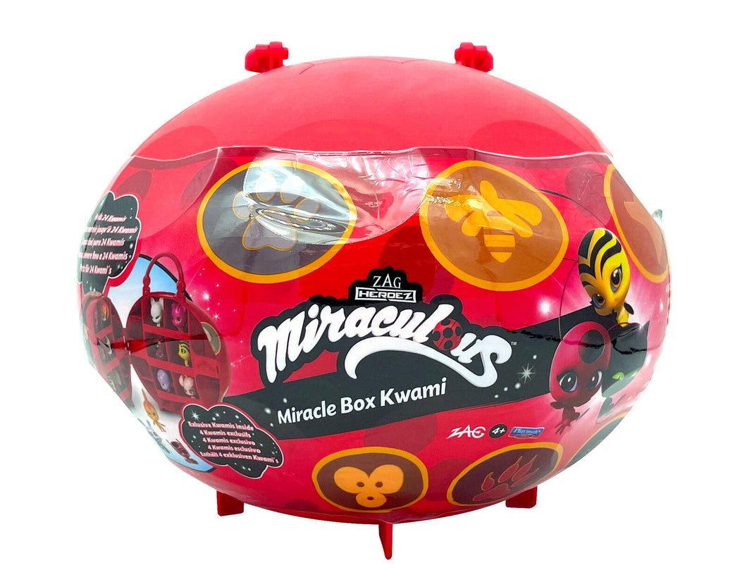 Miraculous Kwami Collector Case & 4 Kwamis