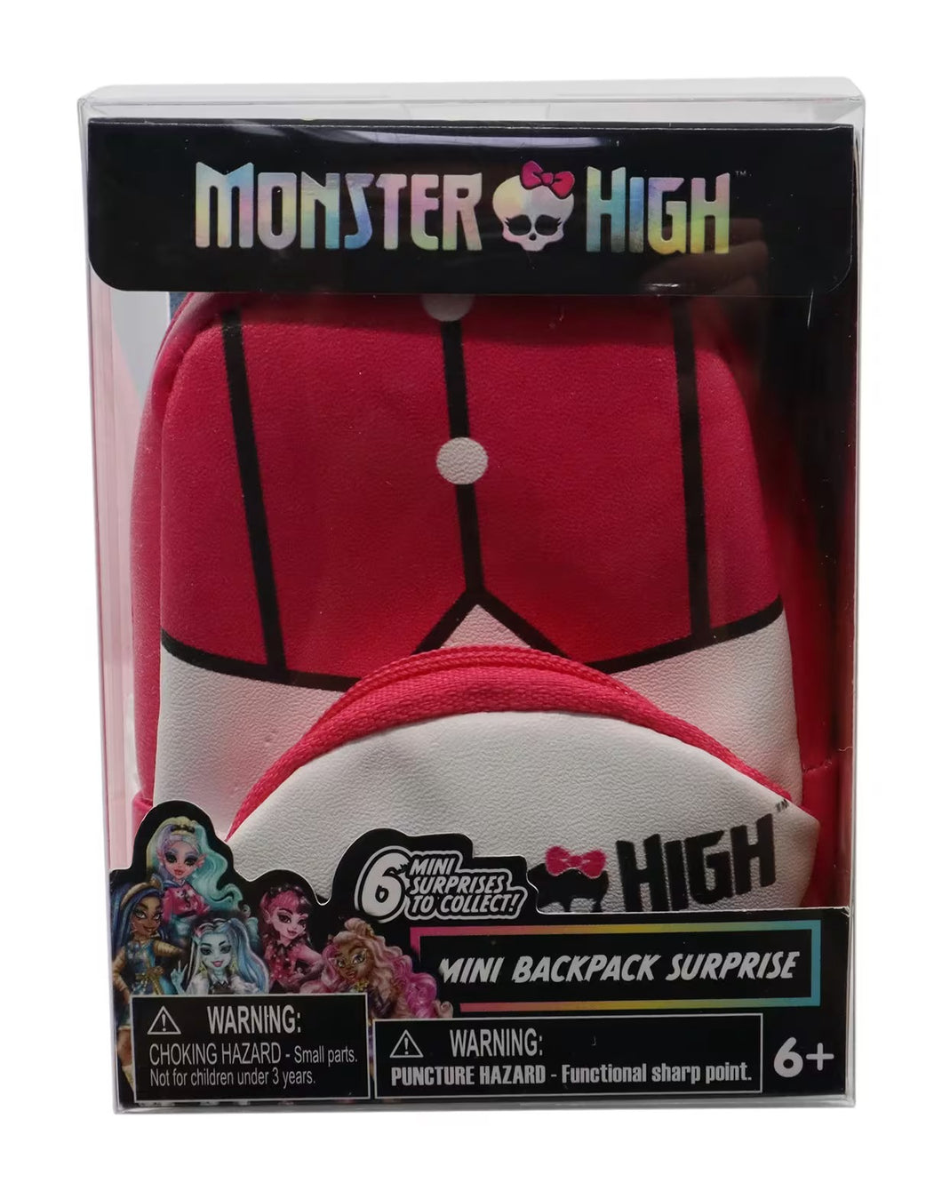 Monster High Mini Backpack Surprise ~ Logo Collection