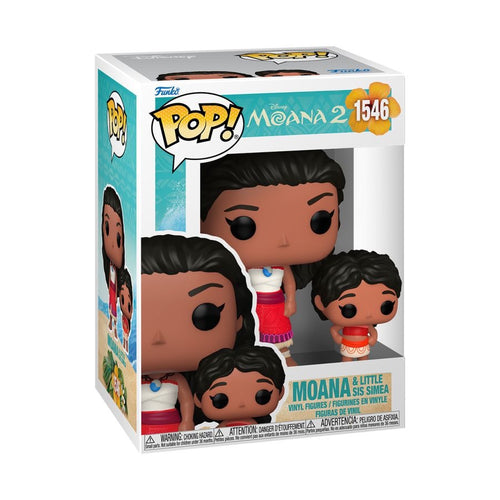 Moana 2 - Moana & Little Sis Simea Pop Vinyl! 1546