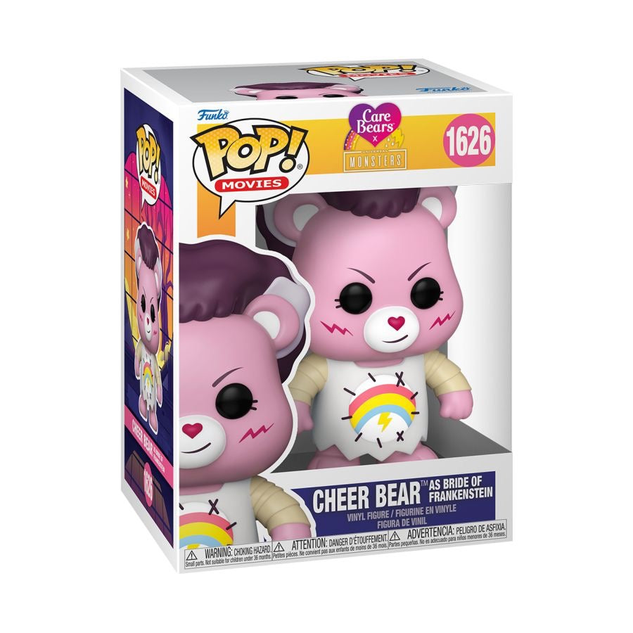 Care Bears x Universal Monsters - Cheer as FrankensteinBride Pop Vinyl! 1626