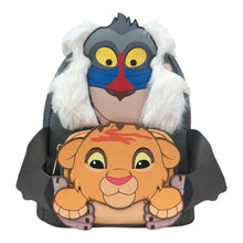 Lion King - Simba & Rafiki Cosplay 10" Faux Leather Mini Backpack