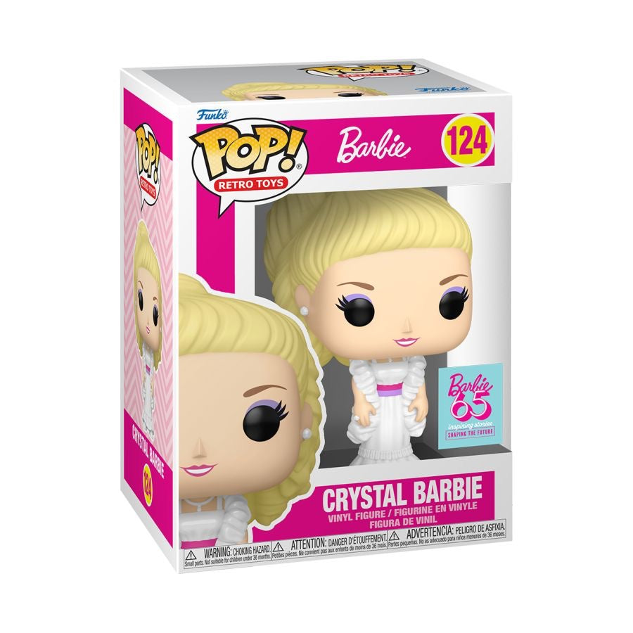 Barbie: 65th Anniversary - Crystal Barbie Pop Vinyl! 124