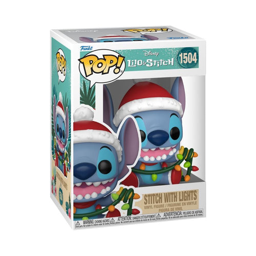 Lilo & Stitch - Stitch with Lights Holiday Pop Vinyl! 1504