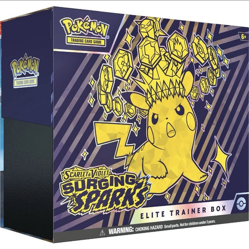 Surging Sparks Scarlet & Violet Pokemon TCG Sealed Elite Trainer Box ETB