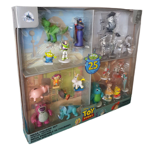 Disney Pixar Toy Story 25th Anniversary Mega Figurine Playset Limited Edition