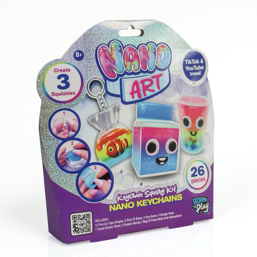Nano Art- Nano Art Keychain Squishy Kit