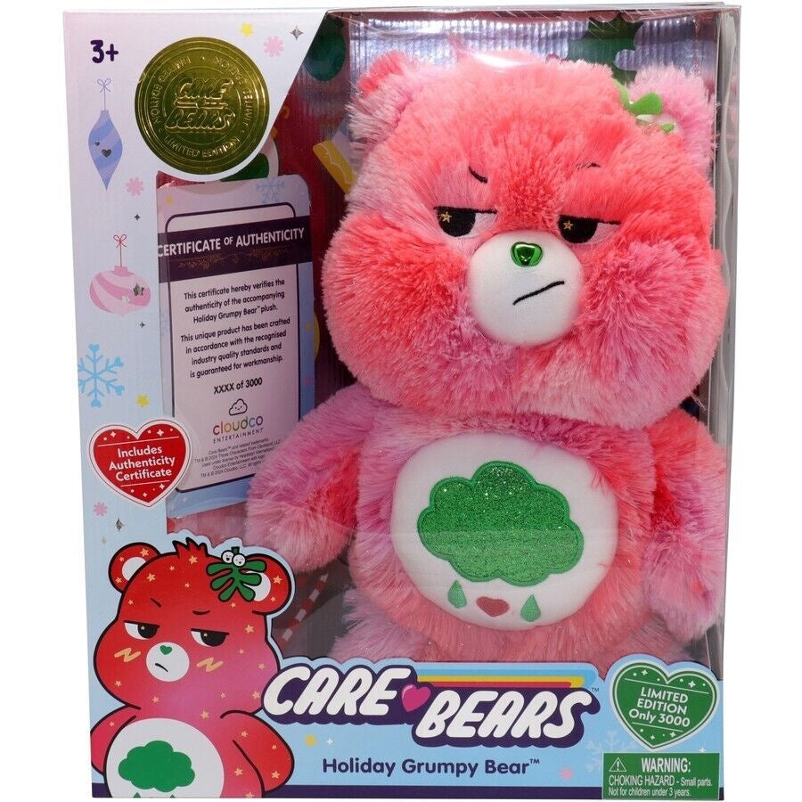 Headstart Care Bears 2024 Holiday Grumpy Bear LE3000 No 2076 of 3000