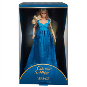 Barbie Supermodel Claudia Schiffer Doll in Versace Gown