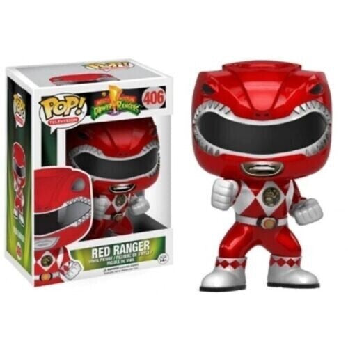 Red Ranger ~ Mighty Morphin Power Rangers ~ Funko Pop Vinyl! 406