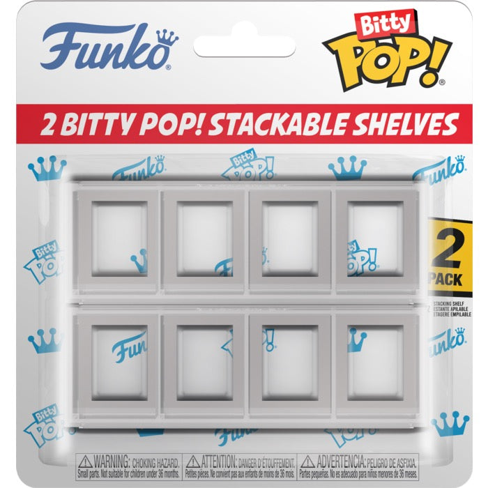 Funko Pop! - Bitty Pop! Stackable Acrylic Protector Display Case 2-Pack