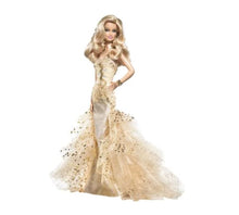 50th Anniversary Barbie Doll 2008 Gold Gown Mattel Robert Best Design