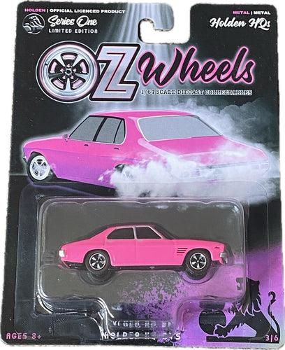 OZ WHEELS - HOLDEN  HQ 4 DOOR MONARO PINK GTS  - LIMITED EDITION SERIES 1 In stock