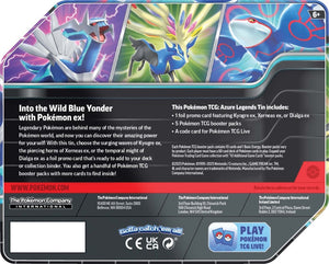 Pokemon TCG: Azure Legends Tin KYOGRE