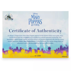 Disney Store Mary Poppins Returns Doll – Limited Edition Only 4000 made – 16''