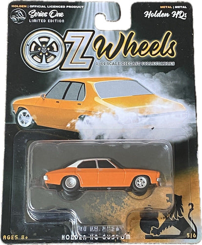 OZ WHEELS - HOLDEN 4 DOOR HQ CUSTOM ORANGE - LIMITED EDITION SERIES 1 In stock