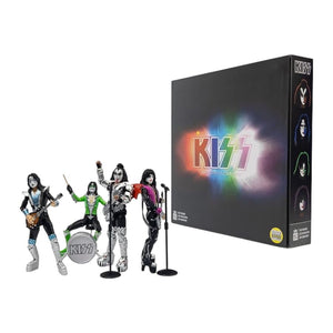 Kiss - The Band Vegas Outfits 4-Pack BST AXN 5" Action Figure Set [SDCC Exclusive]