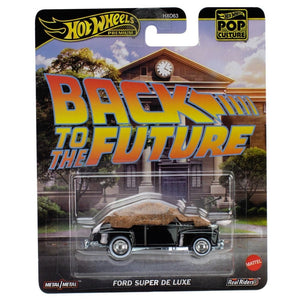 Hot Wheels Premium 2025 Pop Culture Back to the Future Ford Super De Luxe *