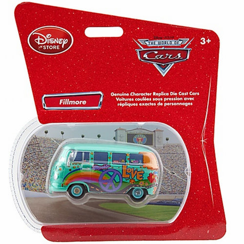 Disney Pixar Cars Disney Store Exclusive Fillmore 1:43 Bubble package 2006 RARE *