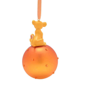 DISNEY CHRISTMAS: SIMBA ON GLASS BAUBLE