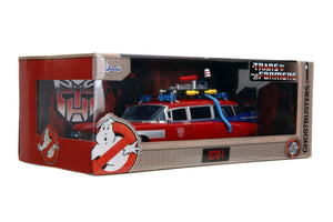 Hollywood Rides - Ghostbusters ECTO-1 X Optimus Prime Mash-up 1:24 Scale Diecast Vehicle