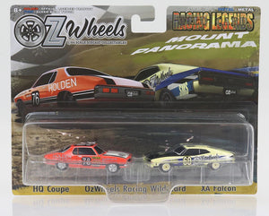 Oz Wheels BATHURST TWIN SET No:76 HOLDEN HQ & No:60 FORD XA FALCON