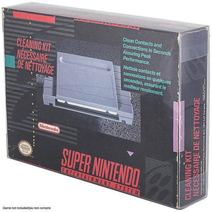 Clear Box Protectors Case Nintendo SNES & N64 64 Game Boxed protector